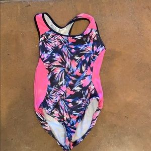 Cute pink gymnastics leotard